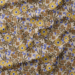 1000 Stripes Corduroy PRIMULA Linen / Yellow